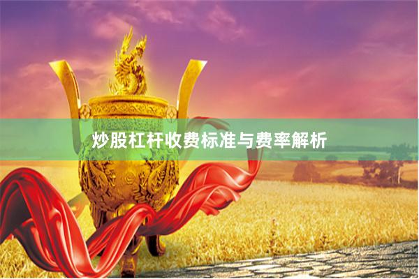 炒股杠杆收费标准与费率解析